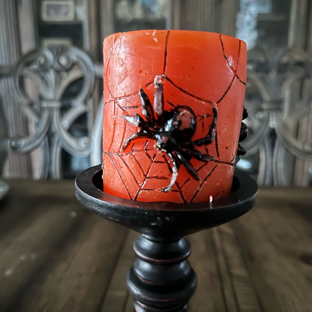 Spooky Spider Web Halloween Drcor